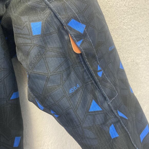 Minymo Fleece Lined Fur Trim Snowsuit Size 4 (4T) Black Blue Hooded One Piece - Picture 13 of 16